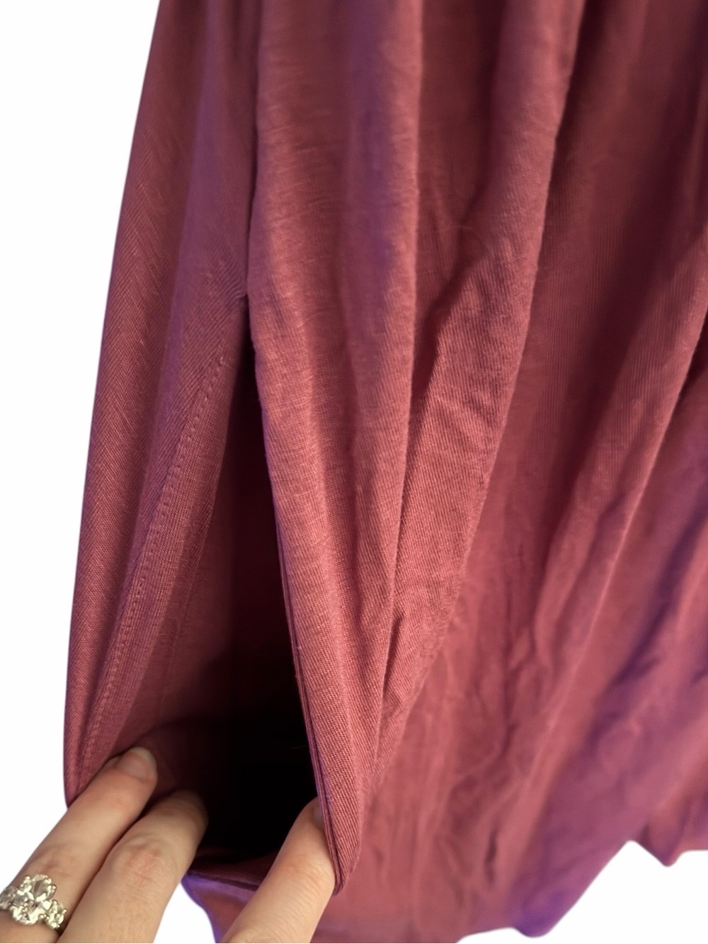 NWT Levaca fuchsia colored maxi dress, size large - Picture 5 of 10
